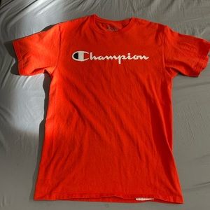 Orange Champion T-shirt